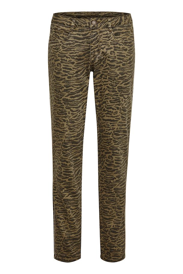 Cream Khaki Tiger CRLotte Printed Twill Pants - Coco Fit – Shop Khaki ...