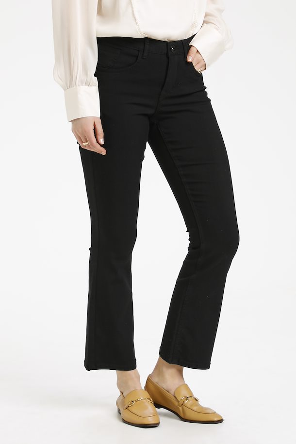 Pitch Black CRLani Bootcut Twill Jeans - Shape Fit – Køb Pitch Black CRLani Bootcut Jeans - Shape
