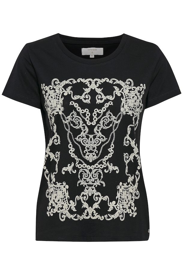 Cream Pitch Black T-shirt – Shop Pitch Black T-shirt here