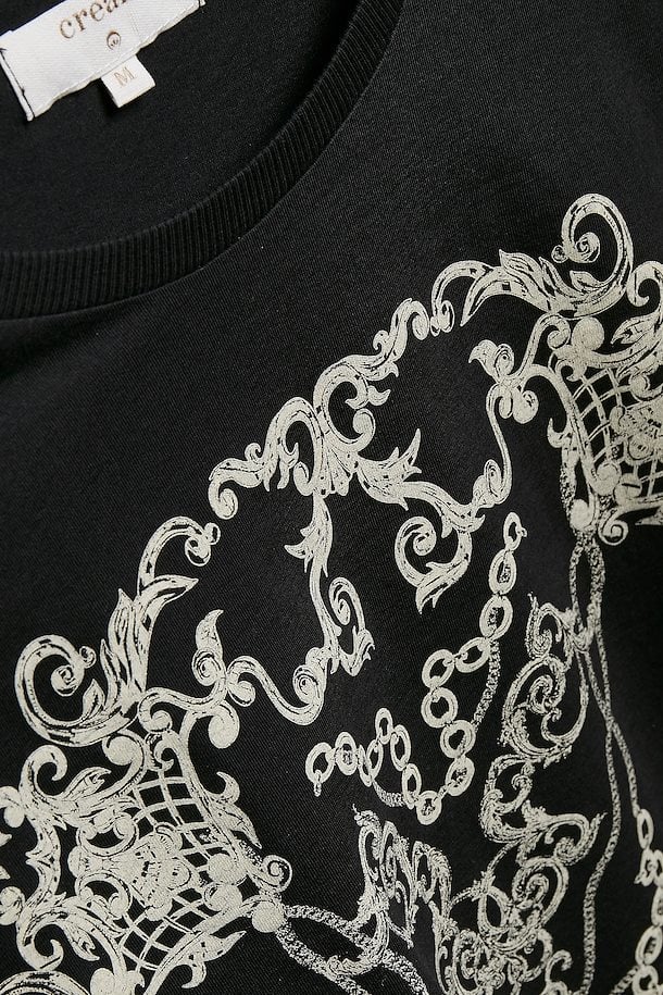 Cream Pitch Black T-shirt – Shop Pitch Black T-shirt here